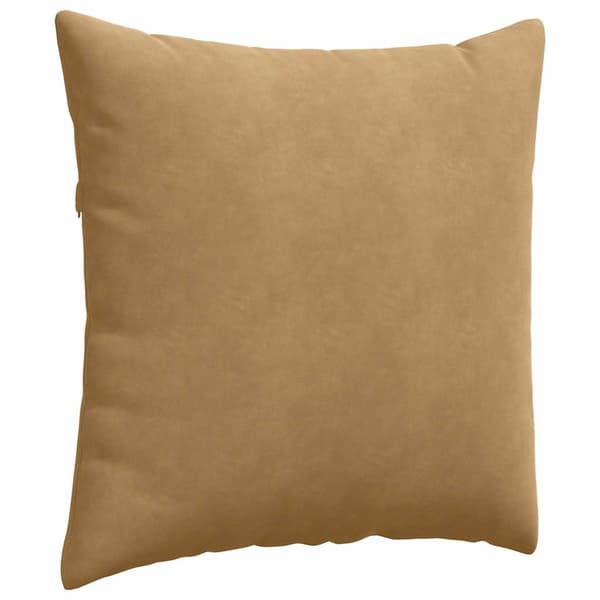 Sofakuddar 2 pcs Brun 60 x 60 cm Kordread tyg