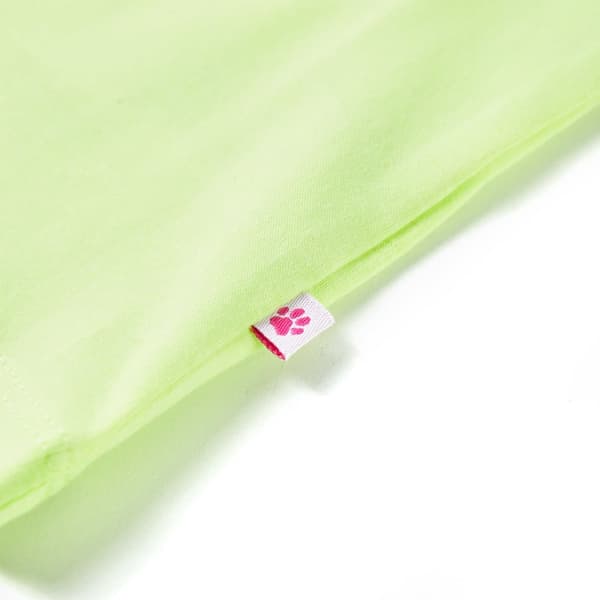 T-shirt för barn fluorgul 116