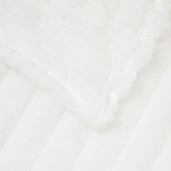 Kastfilt Vit 150 x 130 cm Fleece