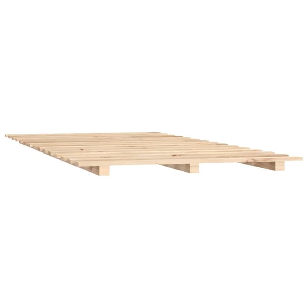 Sängram 90x190 cm massiv furu