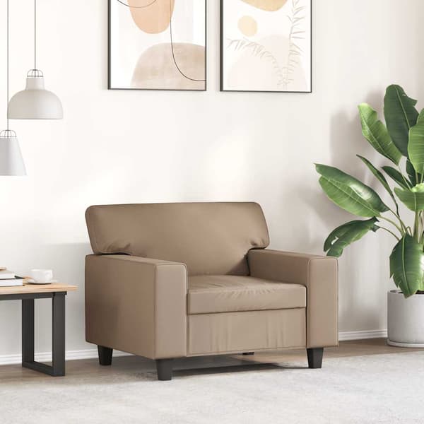 Fåtölj Cappuccino 60 cm konstläder