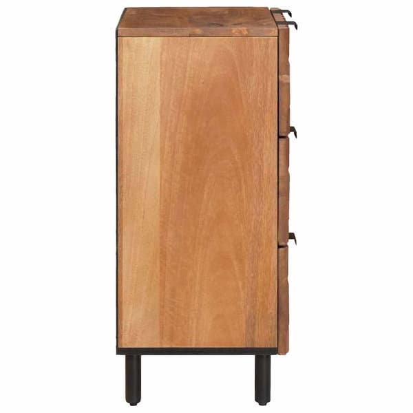 Sideboard 2 pcs Acacia Brun Finish 60 x 33 x 75 cm