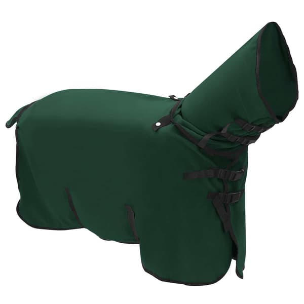 Hästdyna Fullt mörkgrön 85 cm Polyester Fleece