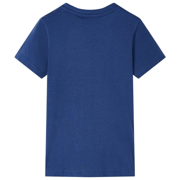 T-shirt för barn mörkblå 116