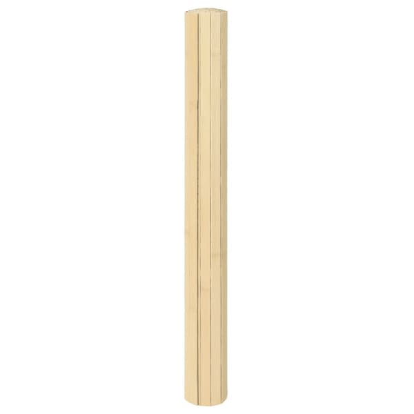 Matta rektangulär ljus naturlig 100x100 cm bambu