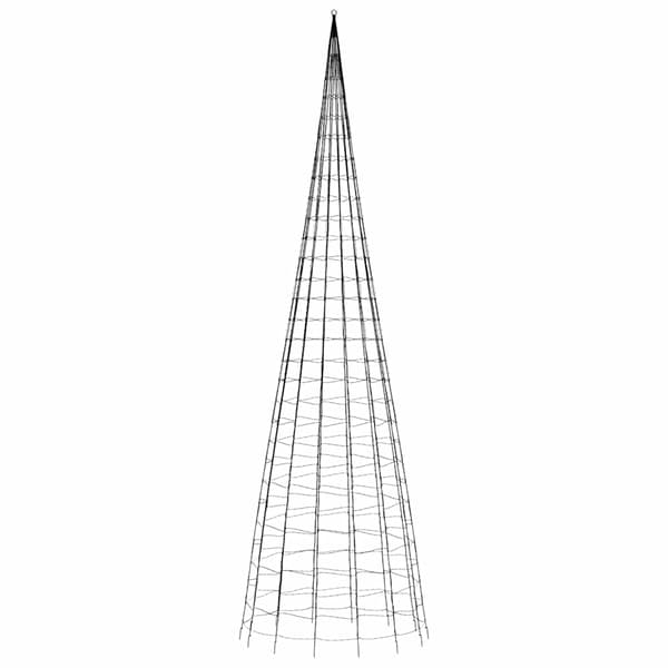 LED julgran 3000 LEDs varmvit 800 cm