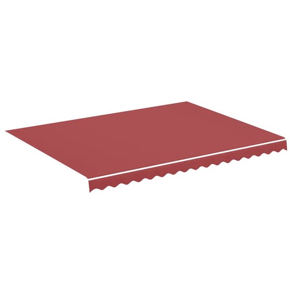 Ersättningstyg för markis vinröd 4x3 m polyester
