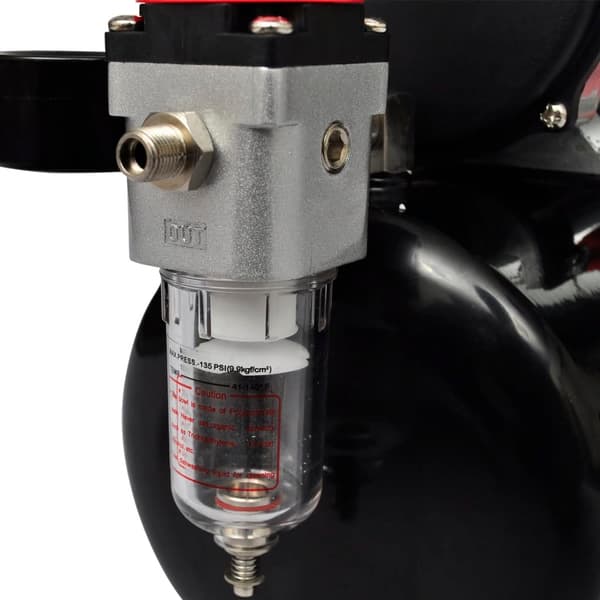 Kompressor för airbrush inkl. 2 sprutpistoler