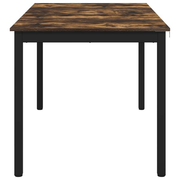 Matbord 140 x 80 x 75 cm METALL Rektangulär