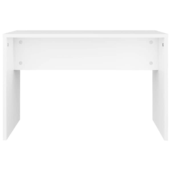 Sminkbord set vit 74,5x40x141 cm