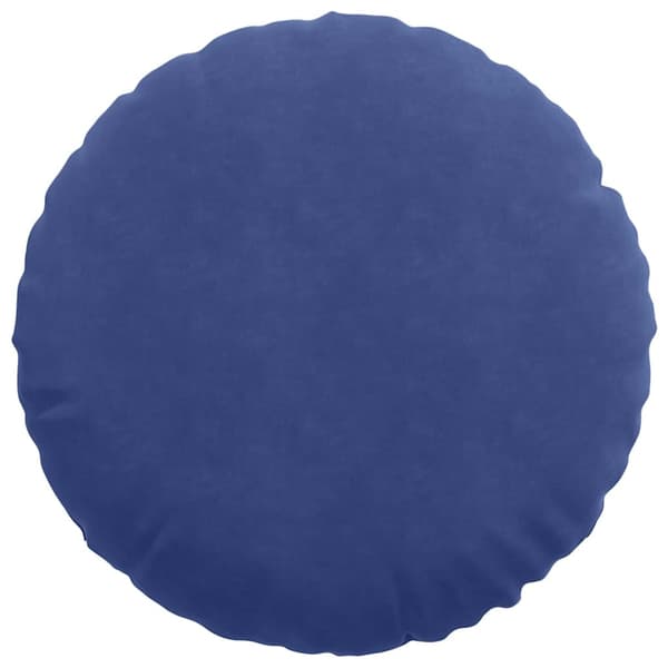Sittkuddar 2 pcs Polisblå Ø60 x 21 cm Sammet