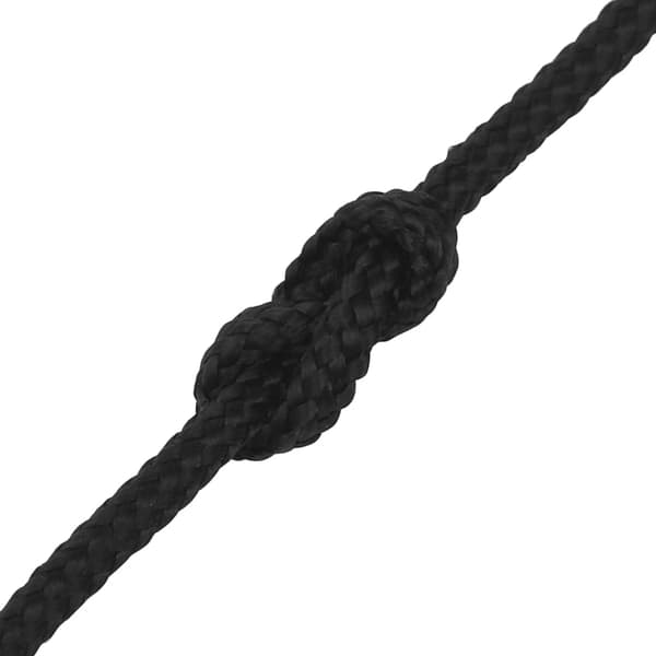 Båtlina helsvart 2 mm 100 m polypropen