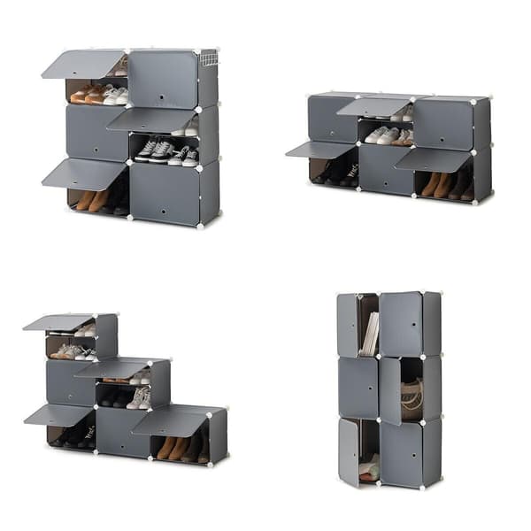 Bærbar, modulær skoholder InnovaGoods Grå (Refurbished A)
