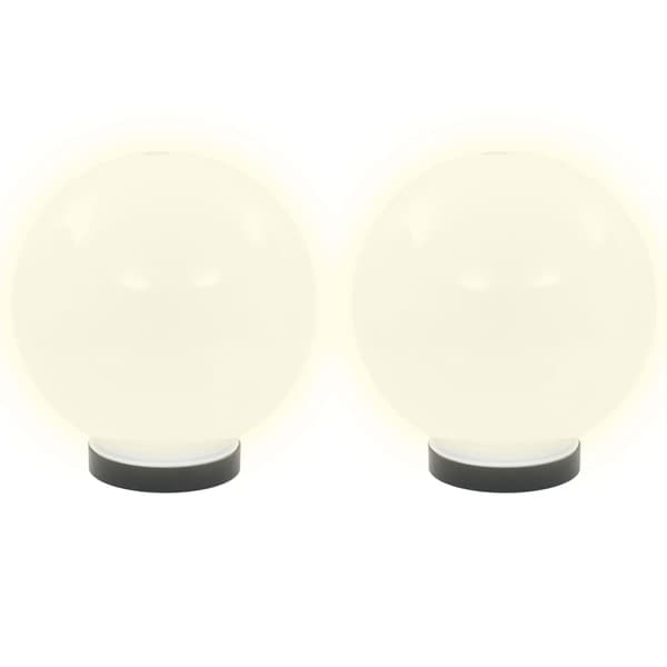 Globlampor 4 st LED sfäriska 20 cm PMMA