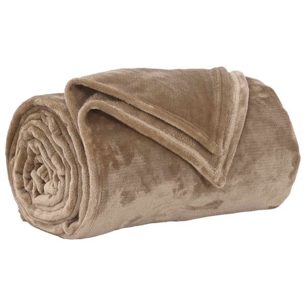 Filtar 6 pcs Kamel 130 x 150 cm Fleece