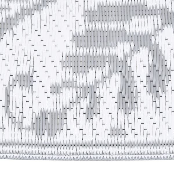 Utomhusmatta ARAKIL ljusgrå 140x200 cm PP