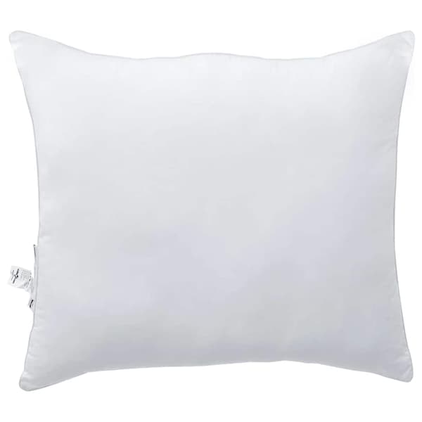 Kudde 2 st 60 x 60 x 20 cm Polyester Vit