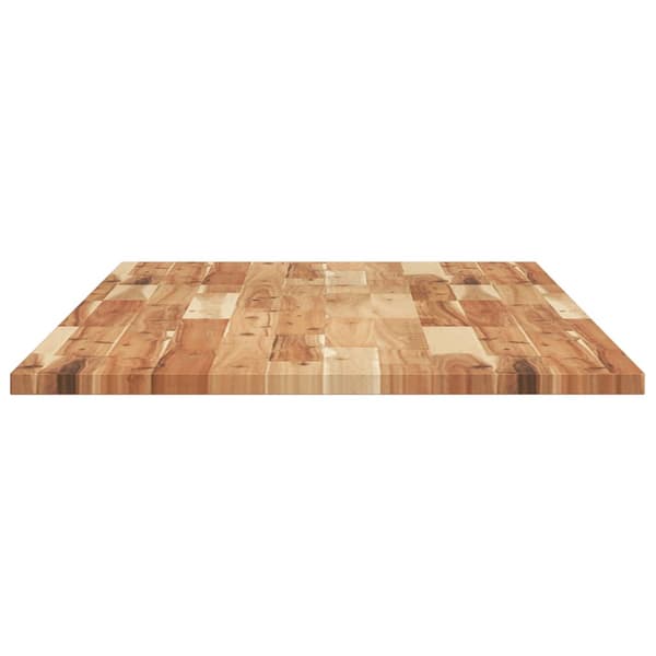 Bordsskiva rektangulär 120x60x2 cm massivt akaciaträ