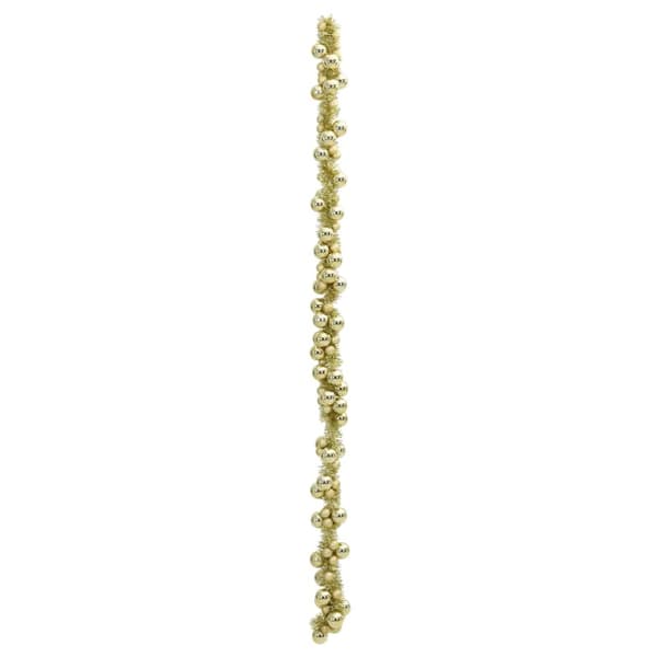 Julkulagirland Guld 186 cm Polystyren