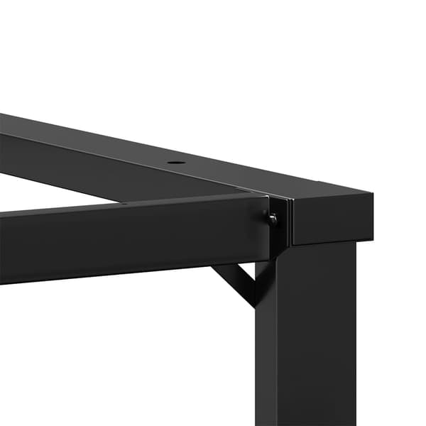 Bordsben för soffbord O-ram 70x60x43 cm stål