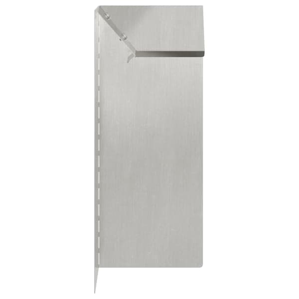Snigelfence 4 pcs 10 x 10 x 25 cm Rostfritt stål Silver
