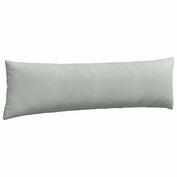 Sofakuddar 2 pcs Ljusgrå 145 x 40 cm Kordread tyg