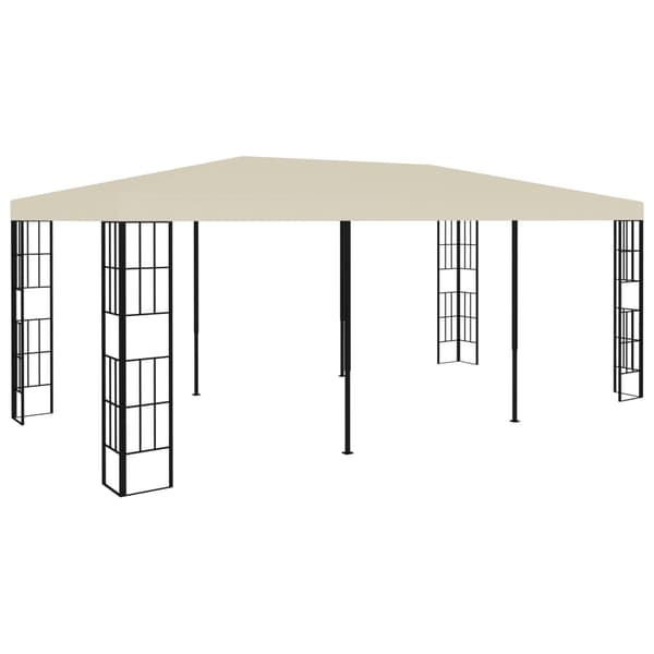 Paviljong 3x6 m gräddvit