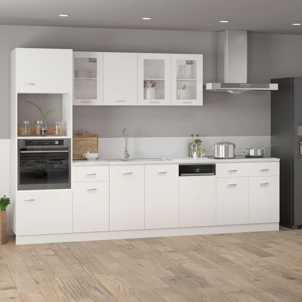 Front för diskmaskin “Lyon” vit 45x3x67 cm konstruerat trä