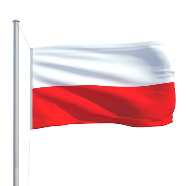 Polens flagga 90x150 cm
