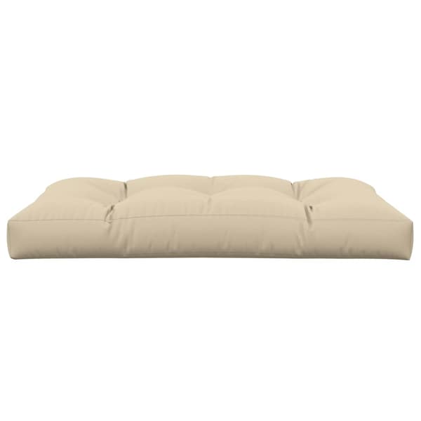 Palldyna beige 120x80x12 cm tyg