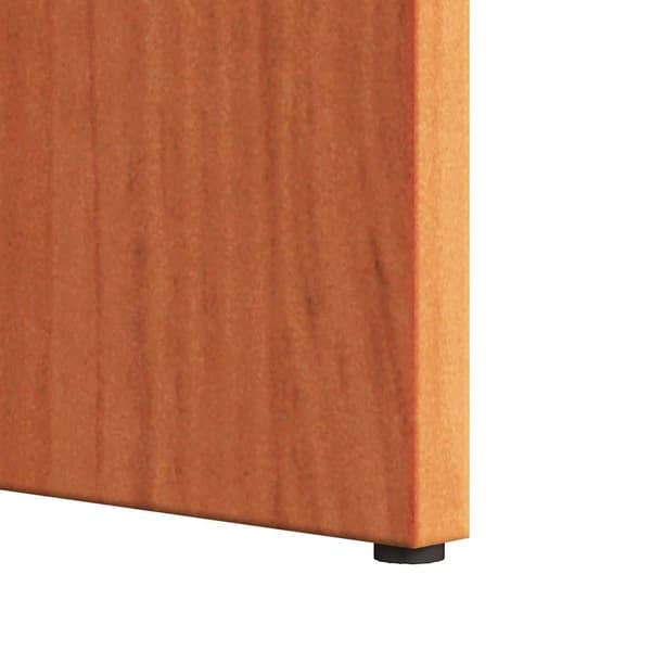 Kaffeebord 2 pcs Vaxbrun Massivt tallträ