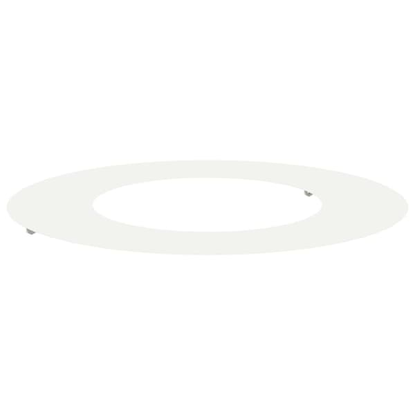 lämplig för Flat trädring Vit Ø40 / 70 cm Stål