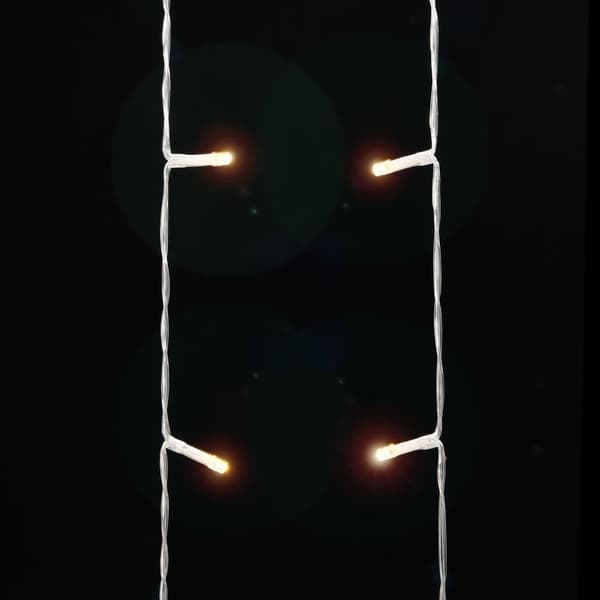 Julgransbelysning 320 LED varmvit 375 cm