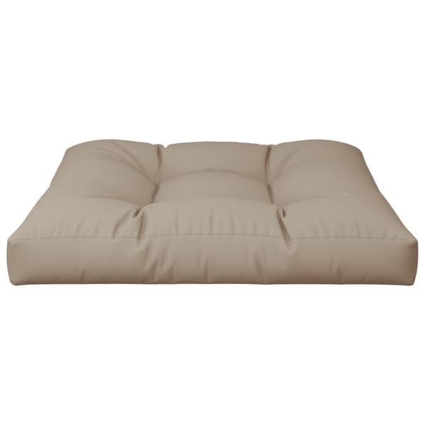 Palldyna taupe 80x80x12 cm tyg