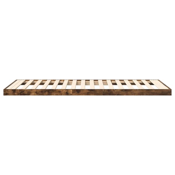Sängram Rökt ek 75 x 190 cm Konstruerat trä