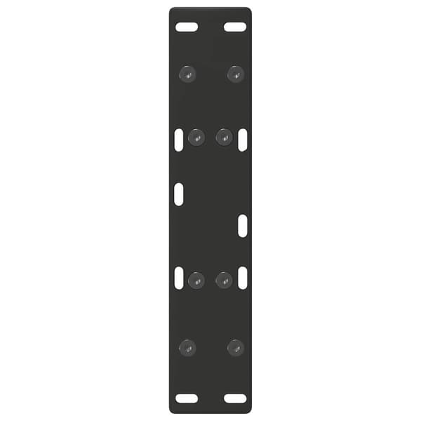 Soffbordsben A-formade 2 st svarta 30x(30-31) cm stål