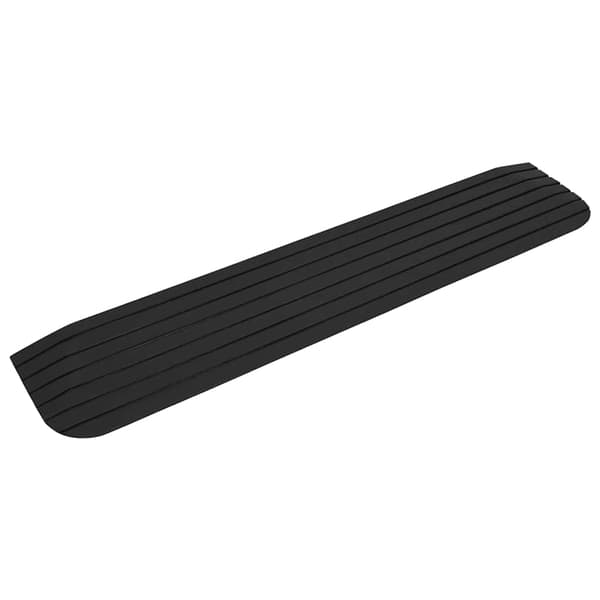Tröskelramp 2 st 110x21x2,5 cm gummi