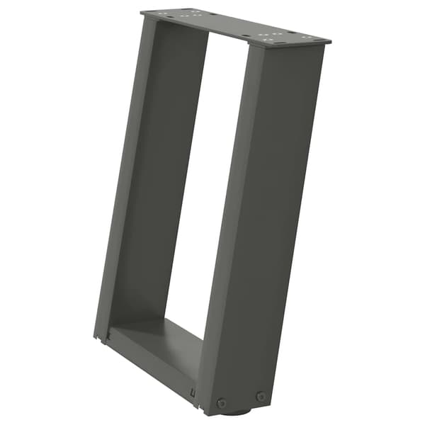 Soffbordsben U-formade 2 st antracit 28x(42-43) cm stål