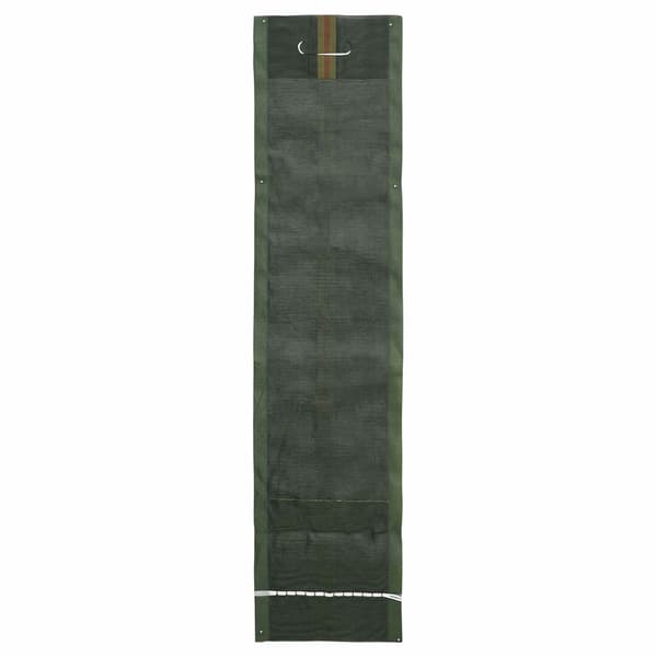 Sandsäckar 100 st Mörkgrön 120 x 27 cm HDPE