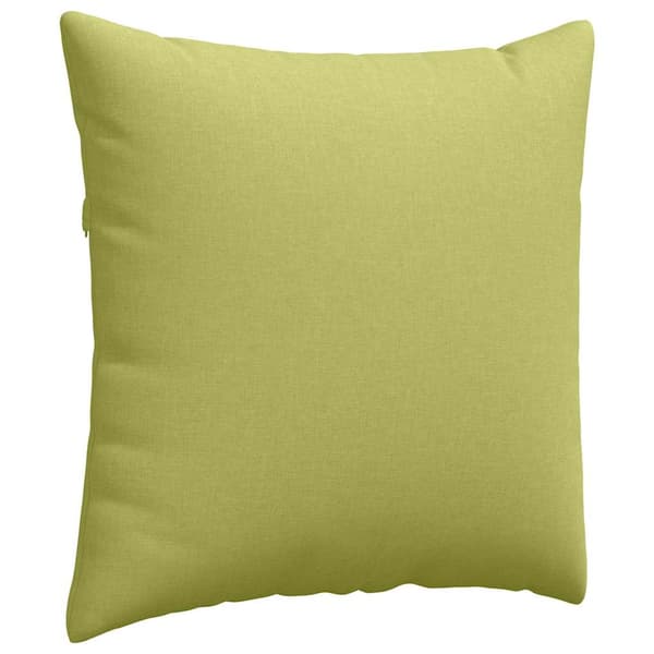 Sofakuddar 2 pcs Ljusgrön 60 x 60 cm tyg