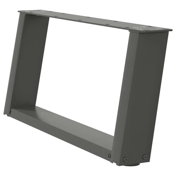 Soffbordsben U-formade 2 st antracit 60x(30-31) cm stål