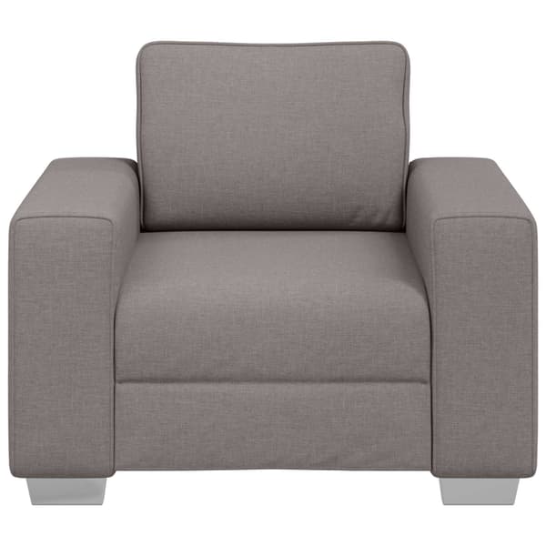 Soffstol Taupe 100 cm tyg