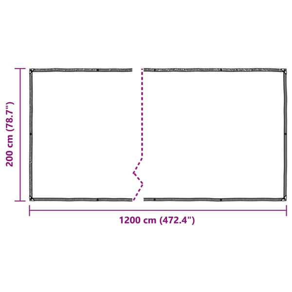 Växtskydd Transparent 2 x 12 m PE