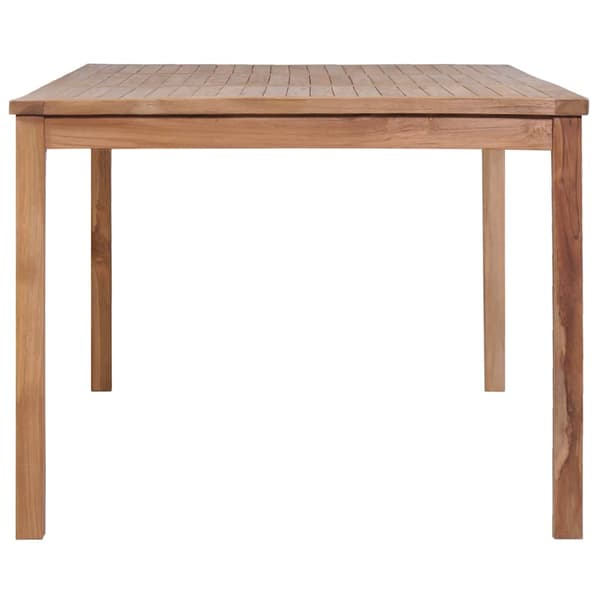 Trädgårdsbord 200x100x77 cm massiv teak