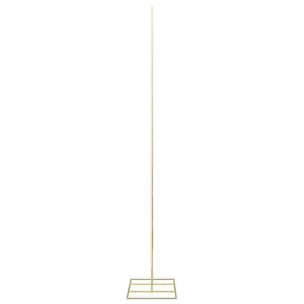 Metall julgran med stativ Guld 211 cm Pulverlackerad stål