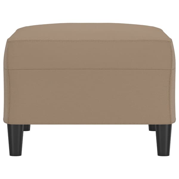 Fotpall cappuccino 70x55x41 cm konstläder