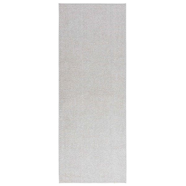 Områdesmattor LUGO Krämfärgad och grå 80 x 200 cm Polyester