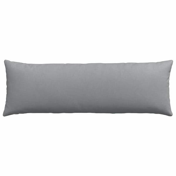 Sofakuddar 2 pcs Ljusgrå 120 x 40 cm tyg