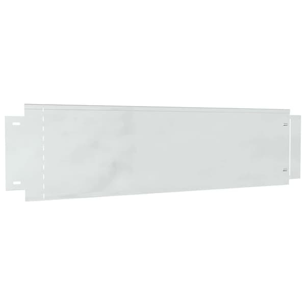 Gräskanter 20 pcs Silver 100 x 25 x 0,07 cm Galvaniserat Stål
