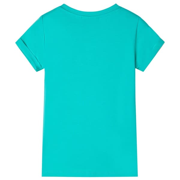 T-shirt för barn mintgrön 116